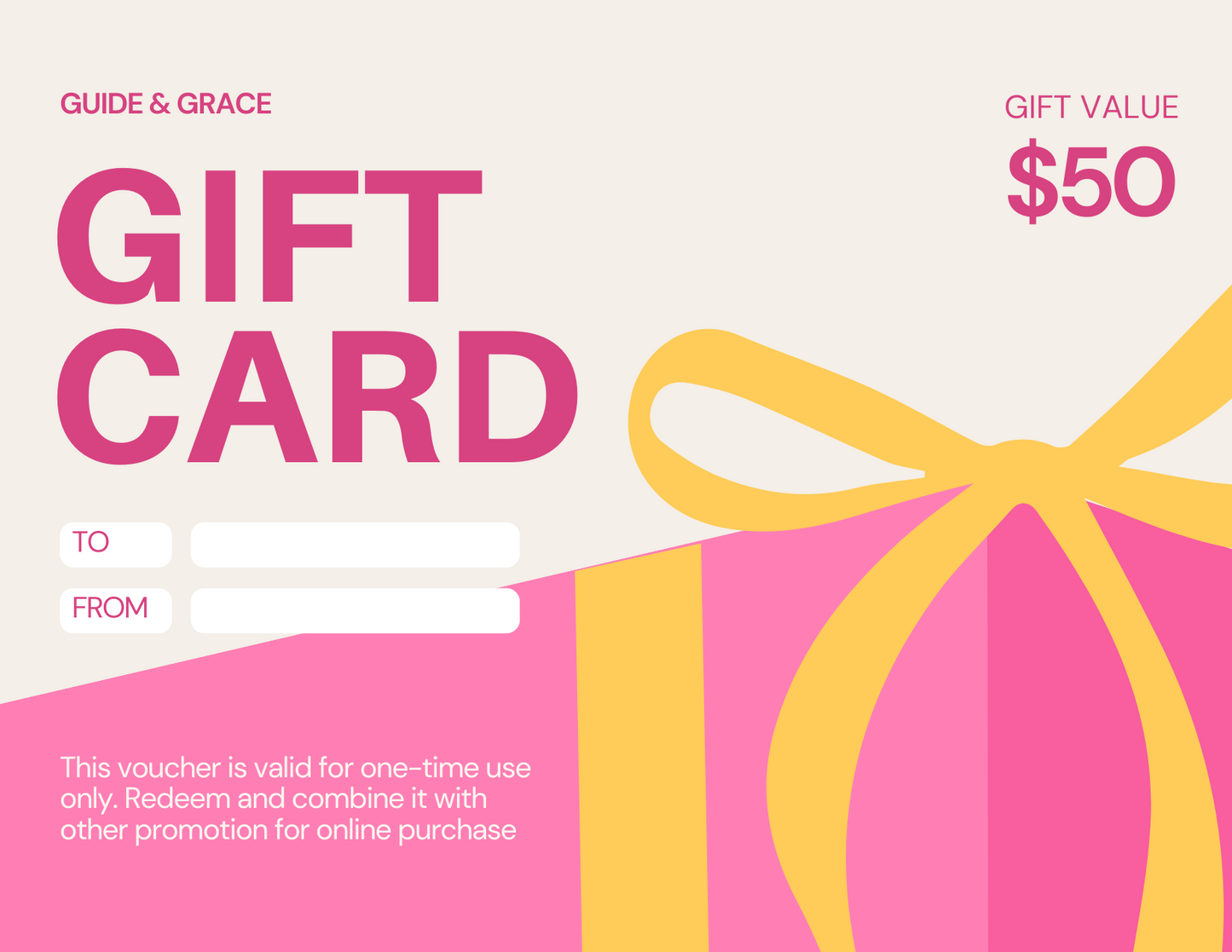 Guide & Grace Digital Gift Card