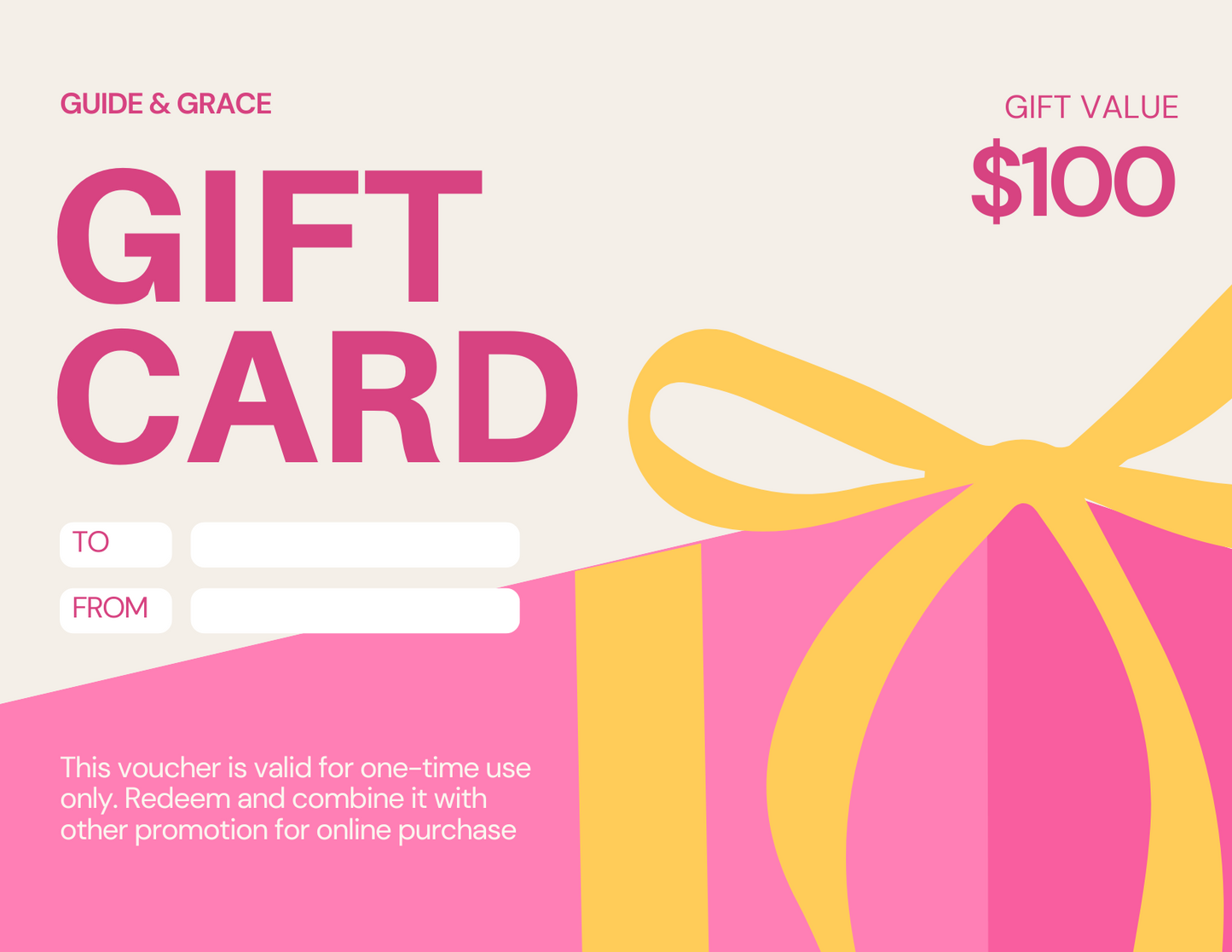 Guide & Grace Digital Gift Card