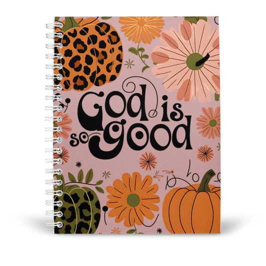 God is Good Fall Notebook