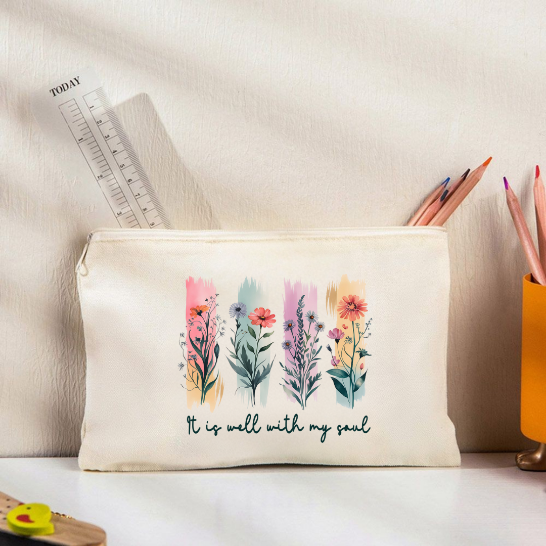 It Is Well With My Soul Pencil Pouch
