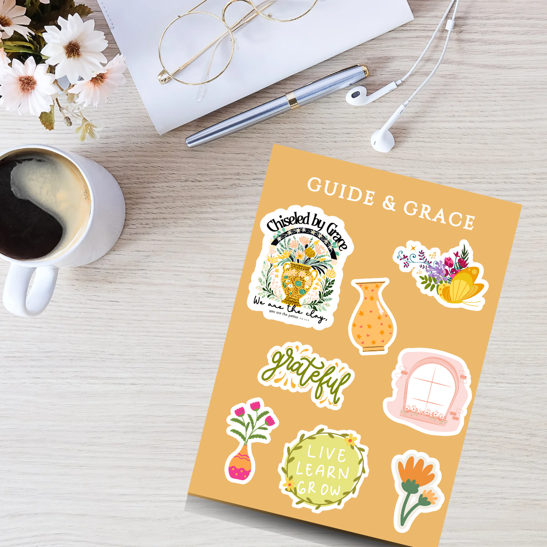 Grateful & Grace Sticker Sheet