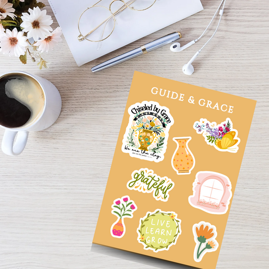Grateful & Grace Sticker Sheet