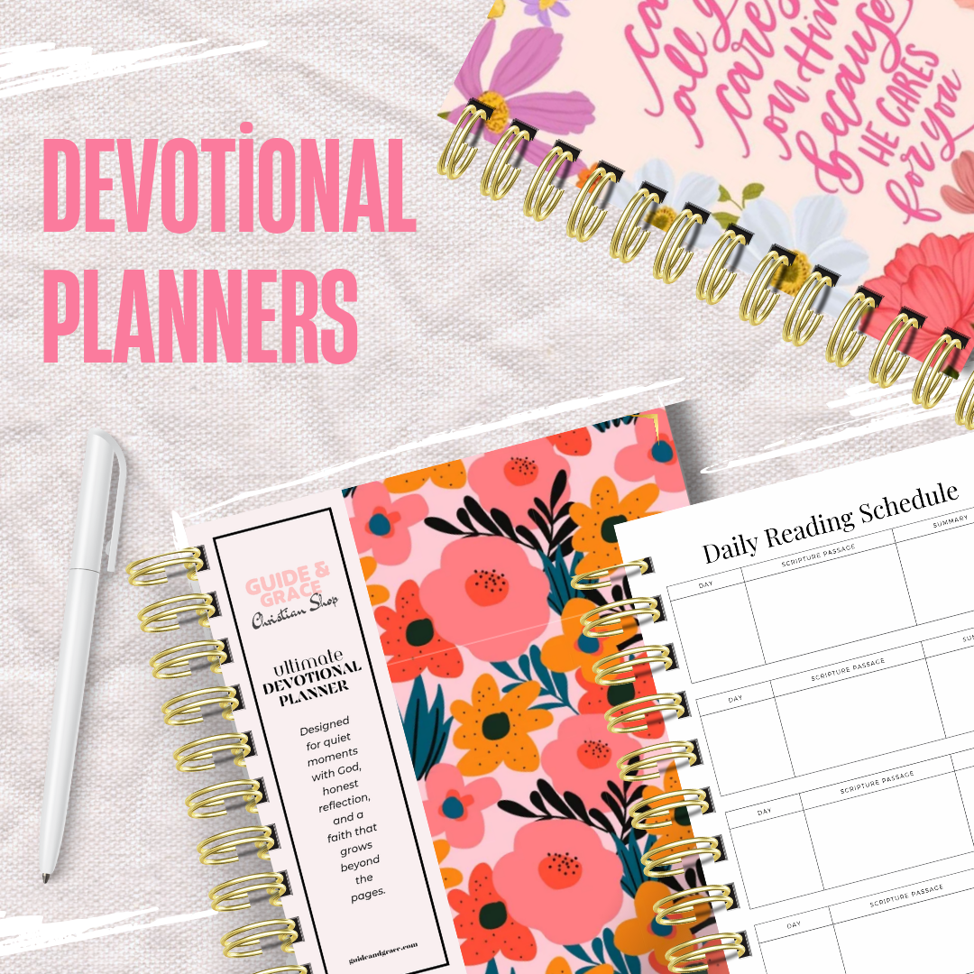 Rainbow Florals Devotional Planner