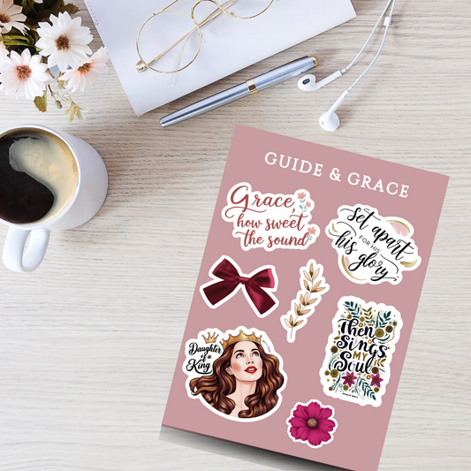Crowns Of Grace Sticker Sheet