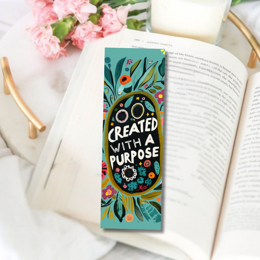 Created With a Purpose Bookmark