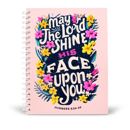 Shine Upon You Floral Notebook
