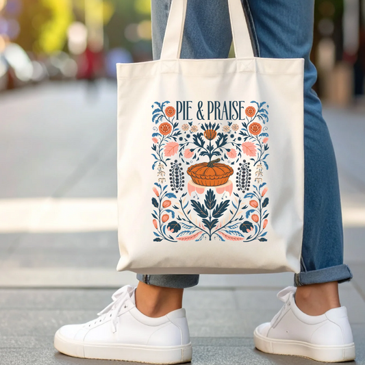 Pie & Praise Tote Bag