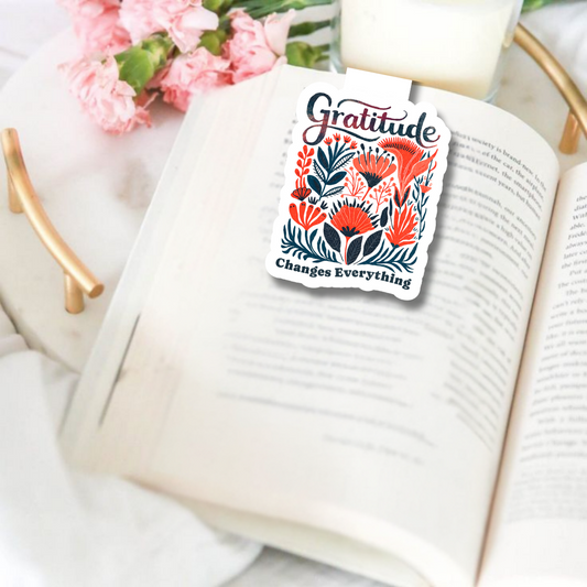 Gratitude Magnetic Bookmark