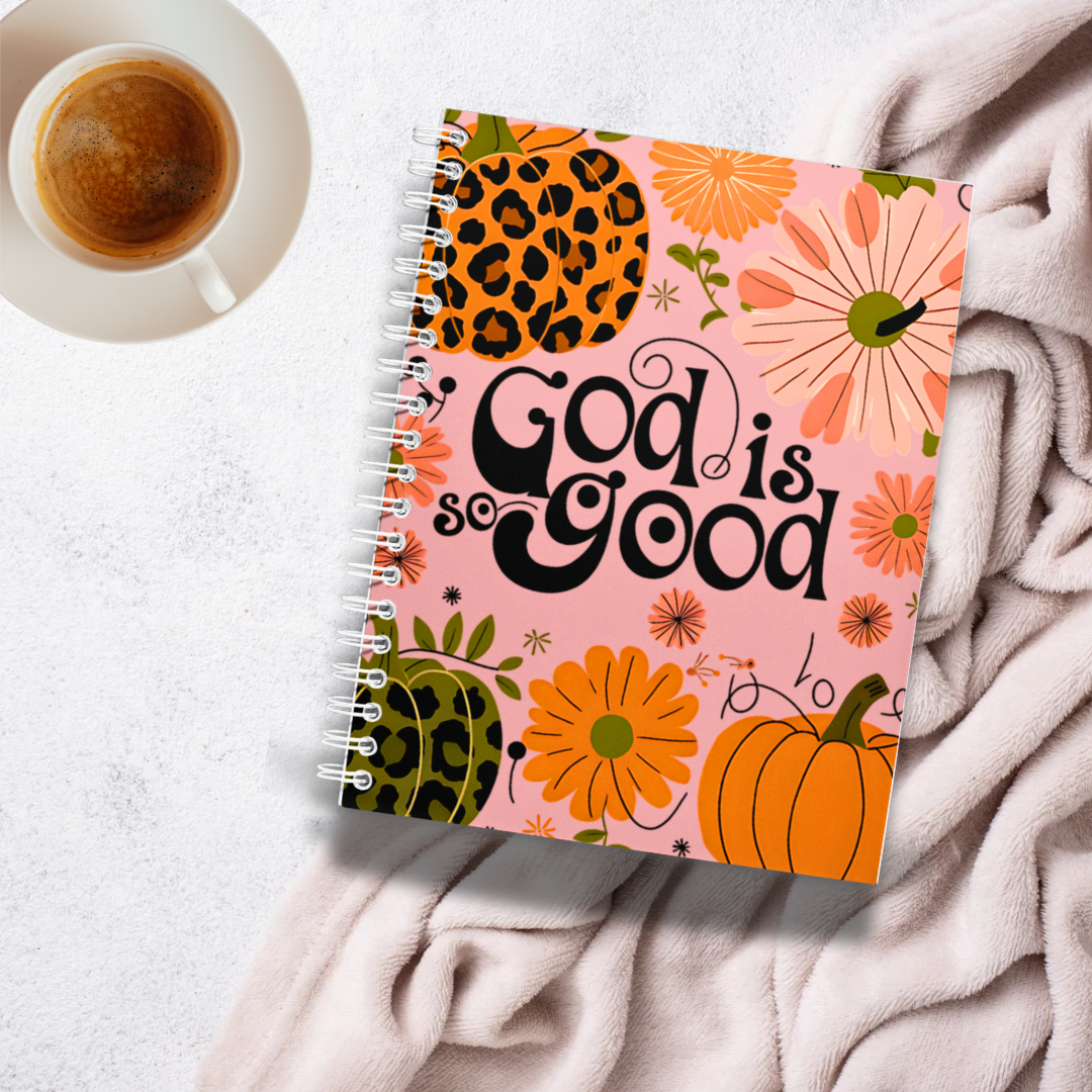 God is Good Fall Notebook