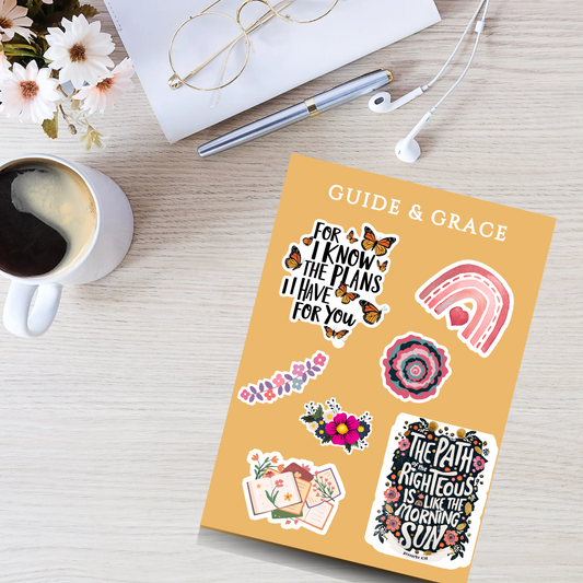 Floral Pathways Sticker Sheet