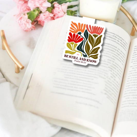 Be Still & Know Magnetic Bookmark
