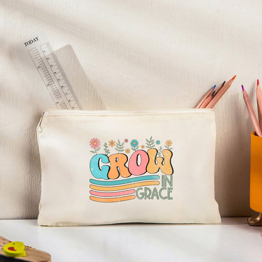 Grow in Grace Pencil Bag