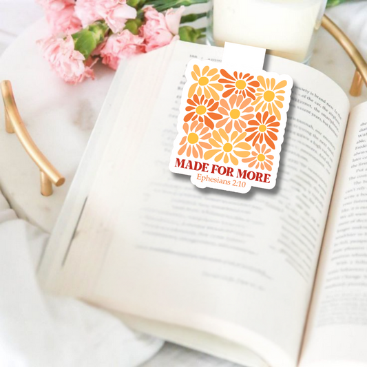 Made for More Magnetic Bookmark
