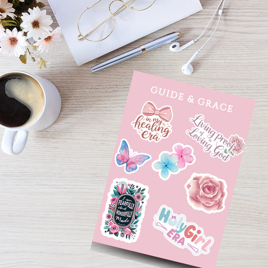 The Graceful Girl Sticker Sheet