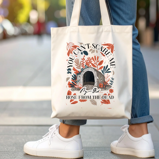 My God Rose From The Dead Tote Bag