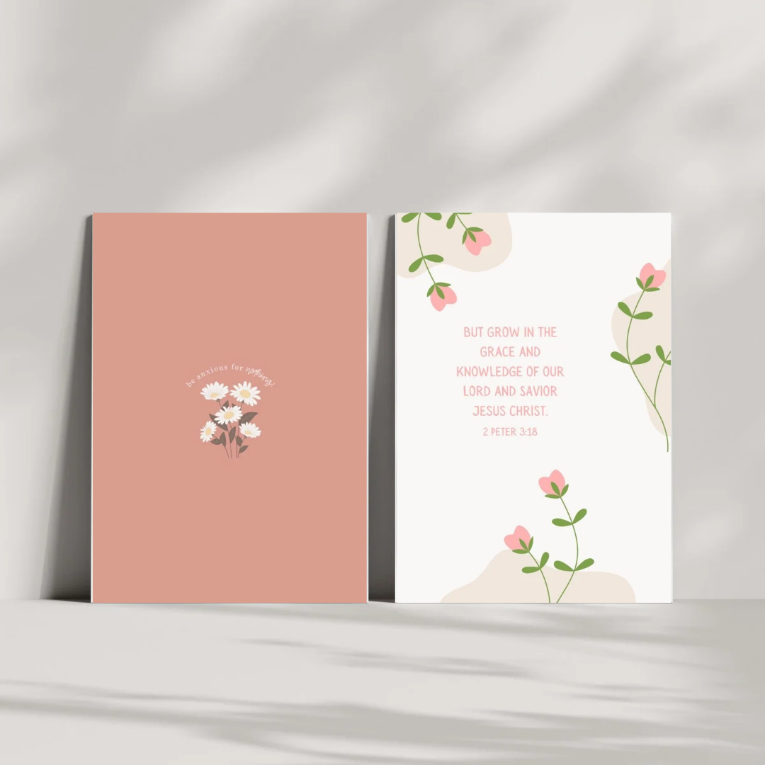 Terracotta Tulips Wall Art Print Set