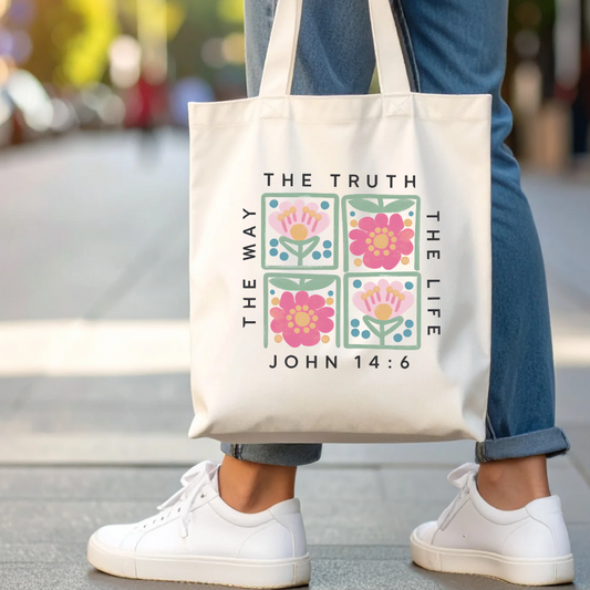 The Way, Truth, Life Tote Bag