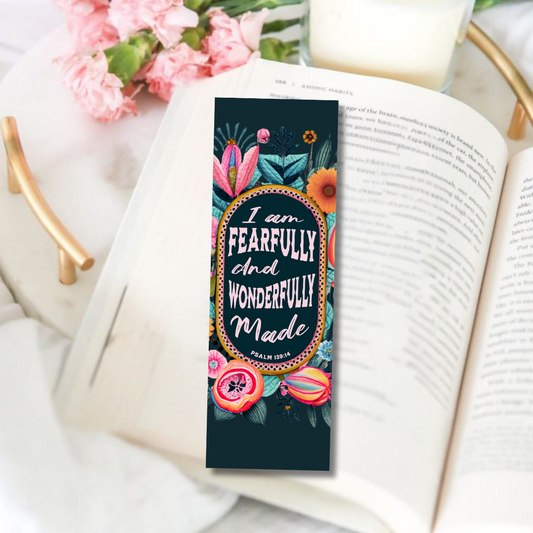 Fearfully & Wonderfully Made Bookmark
