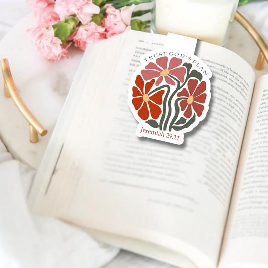 Trust Gods Plan Magnetic Bookmark