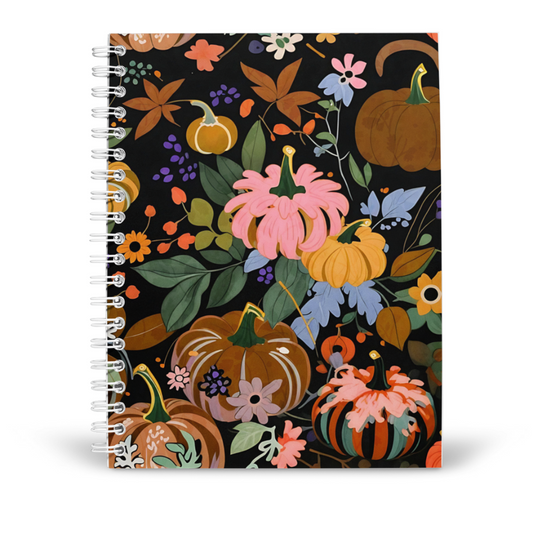 Pumpkins Fall Collage Notebook