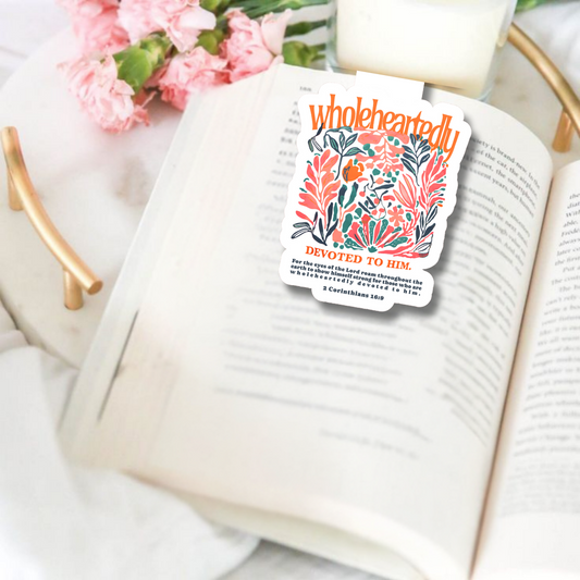 Whole Heart Magnetic Bookmark