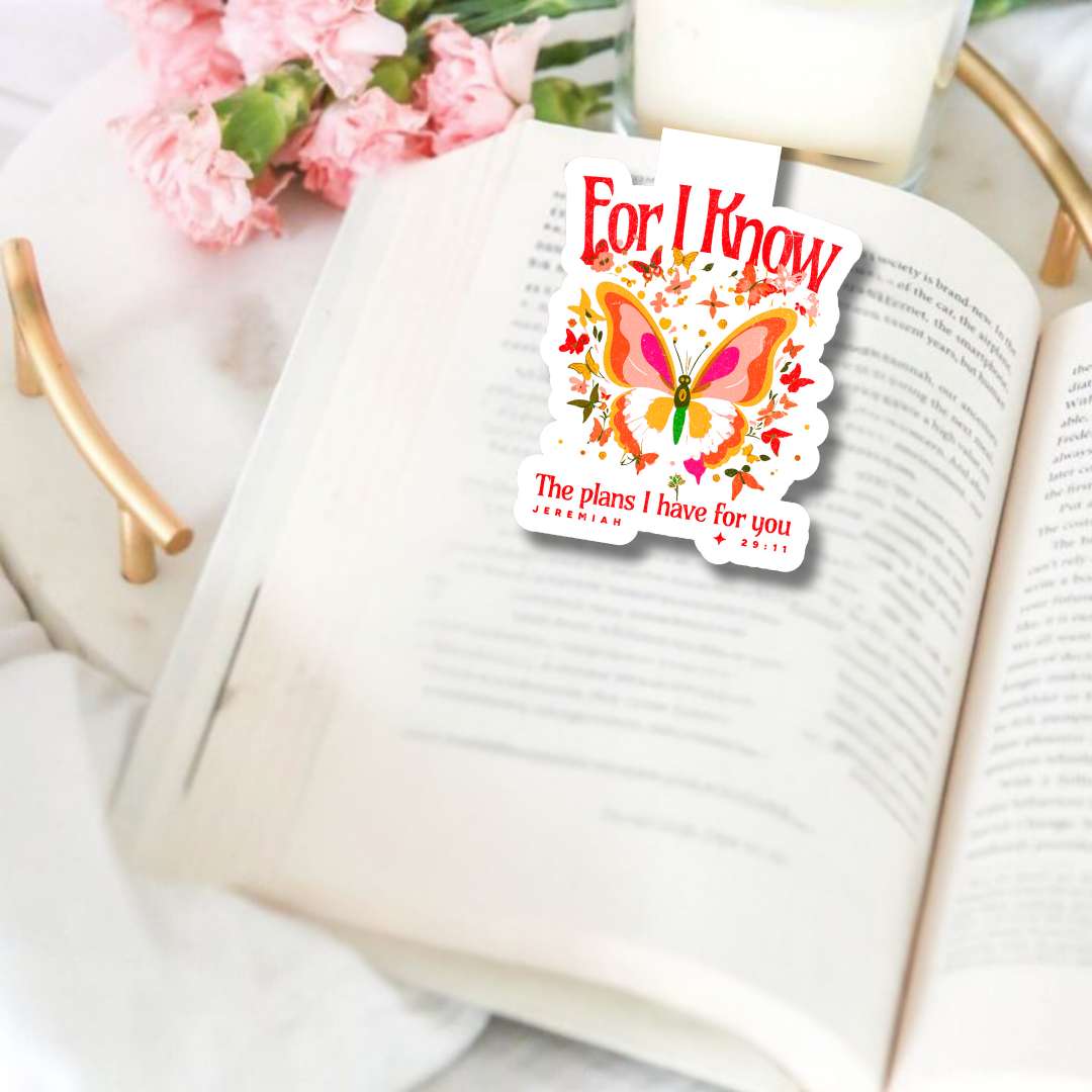 For I Know the Plans Magnetic Bookmark