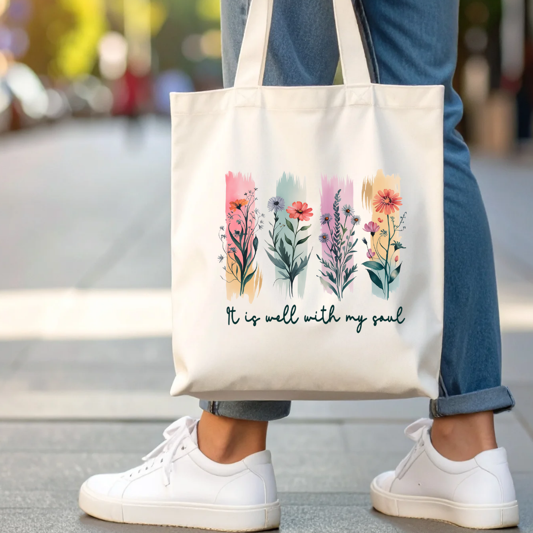 It Is Well With My Soul Tote Bag