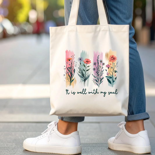 It Is Well With My Soul Tote Bag