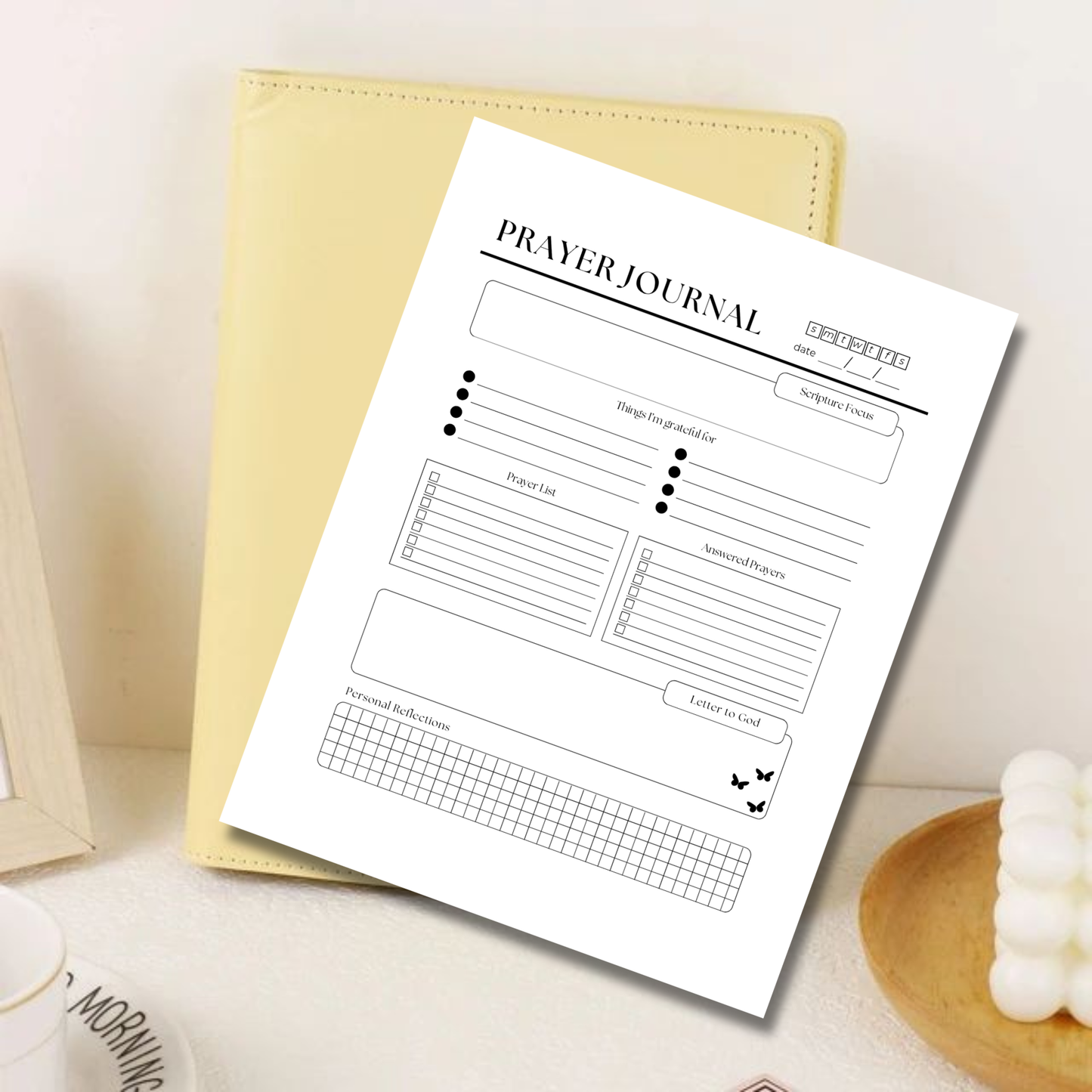 Prayer Journal Template Pack