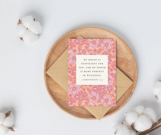 My Grace pinkful Card