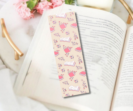 Pink Page Bookmark