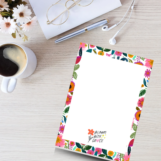 Bloom With Grace Notepad