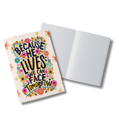 Because He Lives I Can Face Tommorow Booklet