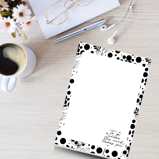 Go Where The Wind Takes You Notepad