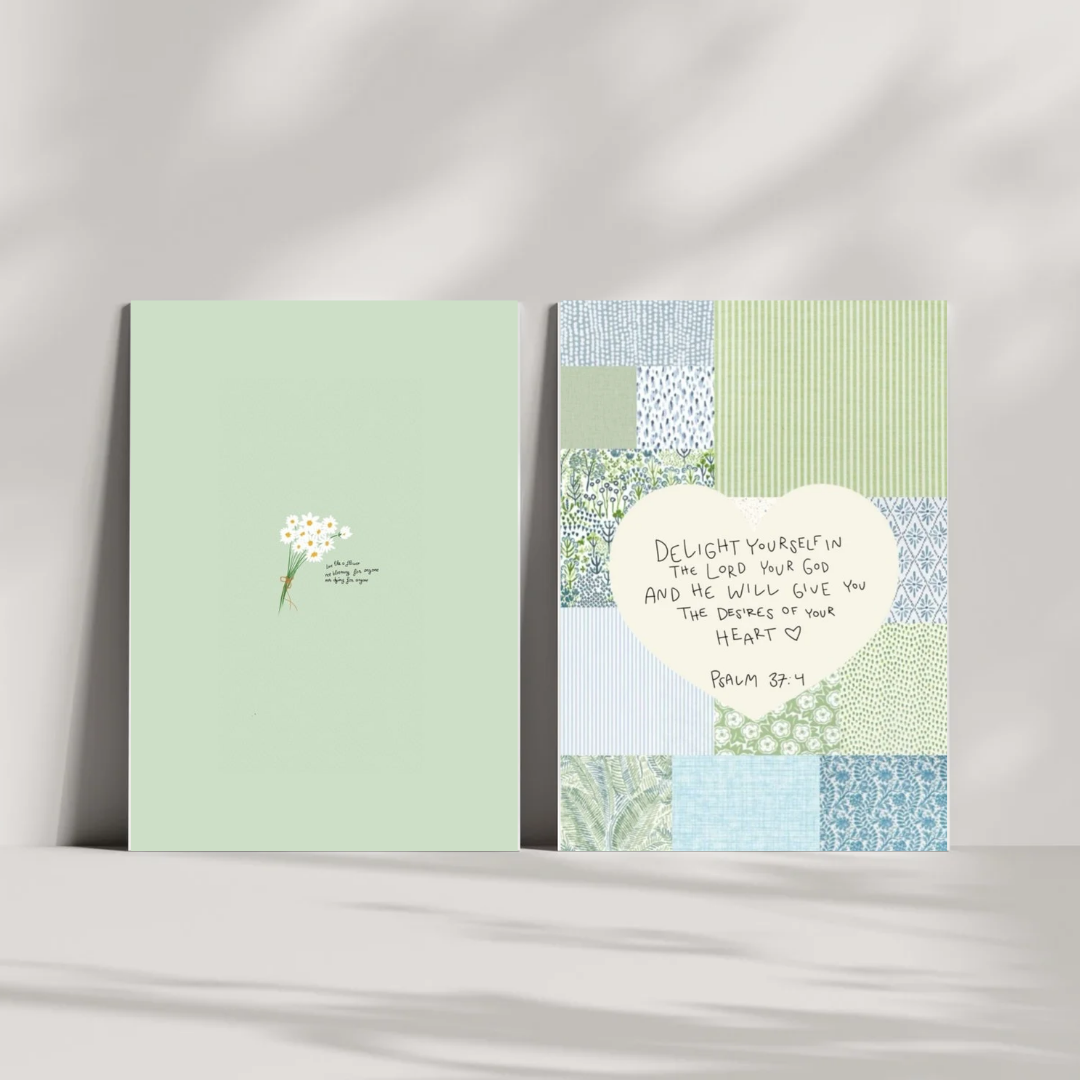 Minty Blues Wall Art Print Set