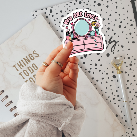 You Are Loved Vinyl Sticker