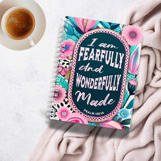 Fearfully & Wonderfully Made Notebook