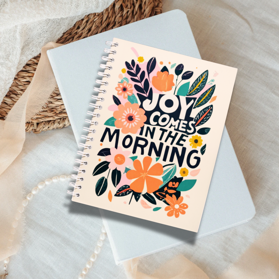 Joy Comes in the Morning Notebook