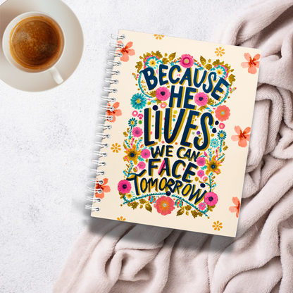 Because He Lives Notebook
