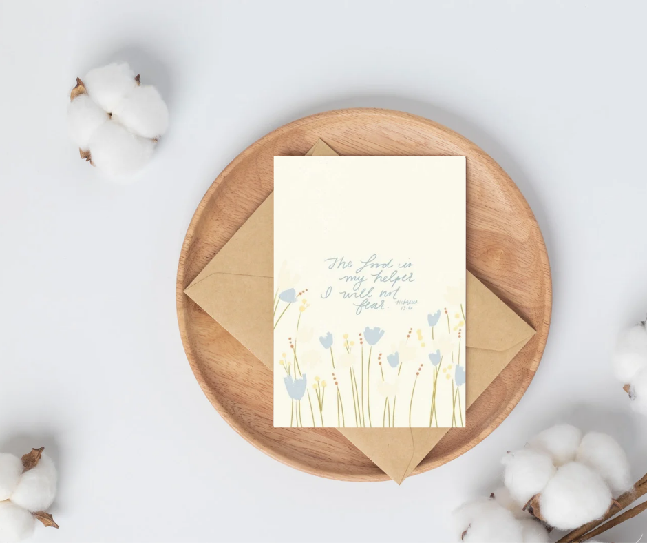 I will not Fear Card