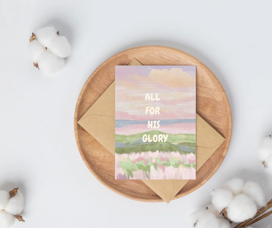 All for his Glory Card