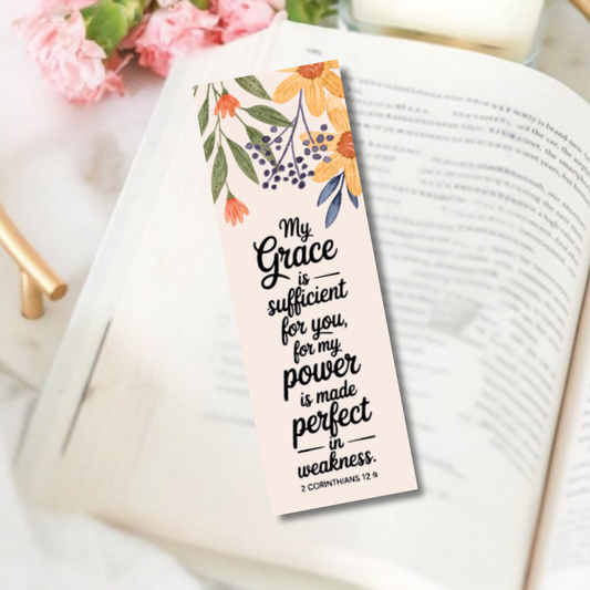 Power made perfect in weakness bookmark
