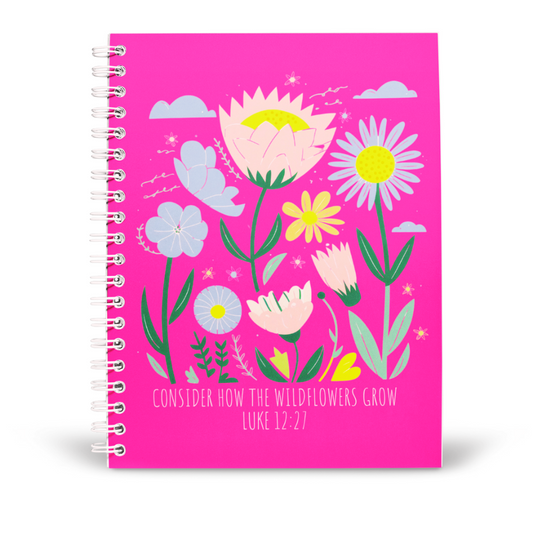 Consider The Wildflowers Notebook