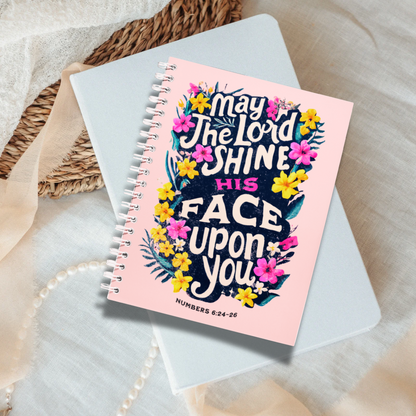 Shine Upon You Floral Notebook