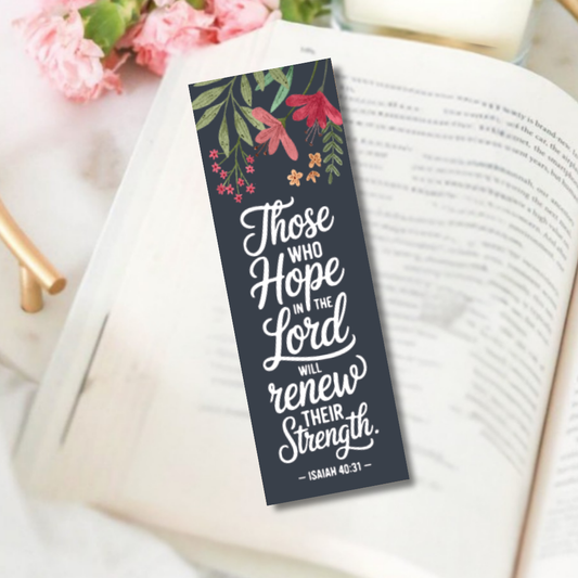 Hope in the Lord bookmark