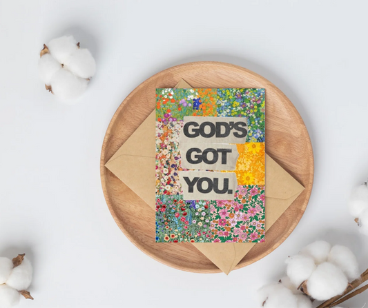 God's Got You Card