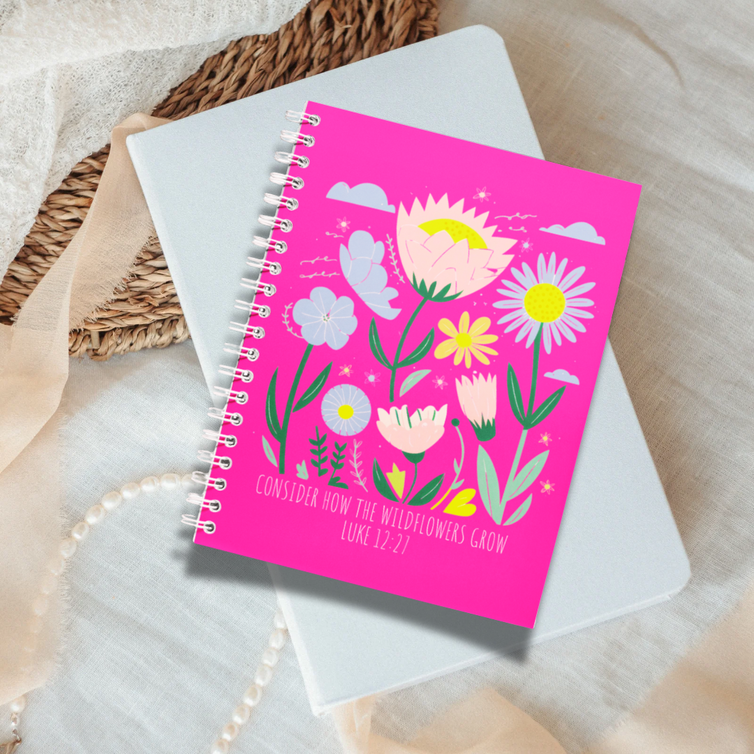 Consider The Wildflowers Notebook