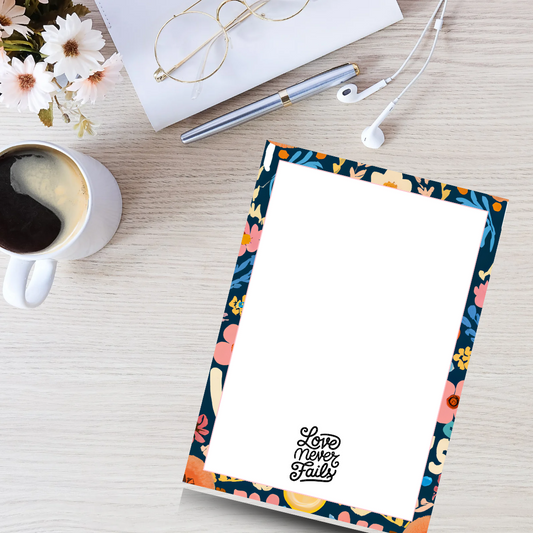 Love Never Fails Notepad