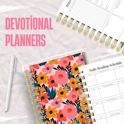 Blushful Florals Devotional Planner